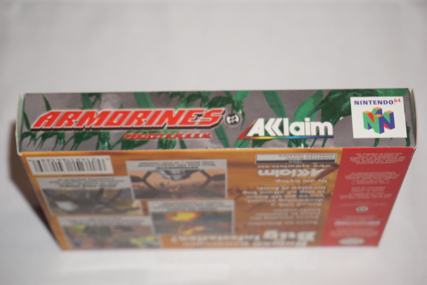 Armorines: Project S.W.A.R.M Swarm (Nintendo 64 N64) Complete in Box CIB