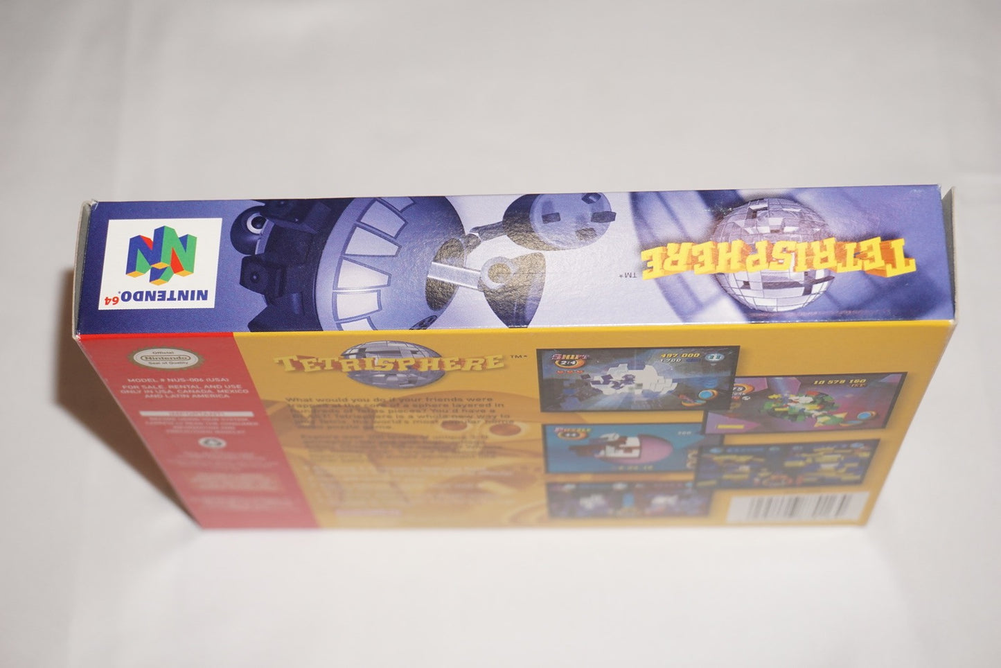 Tetrisphere (Nintendo 64 N64) Complete in Box CIB