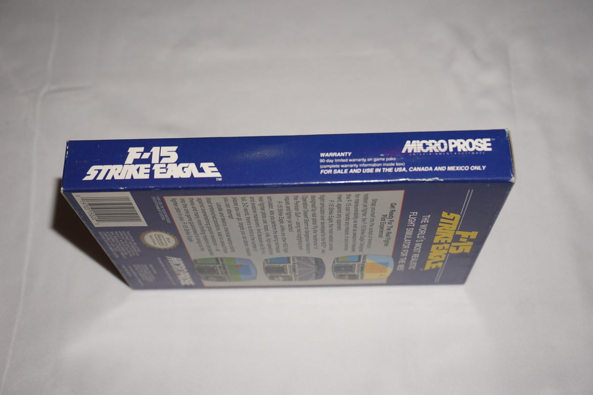 F-15 Strike Eagle (Nintendo NES) Complete in Box CIB