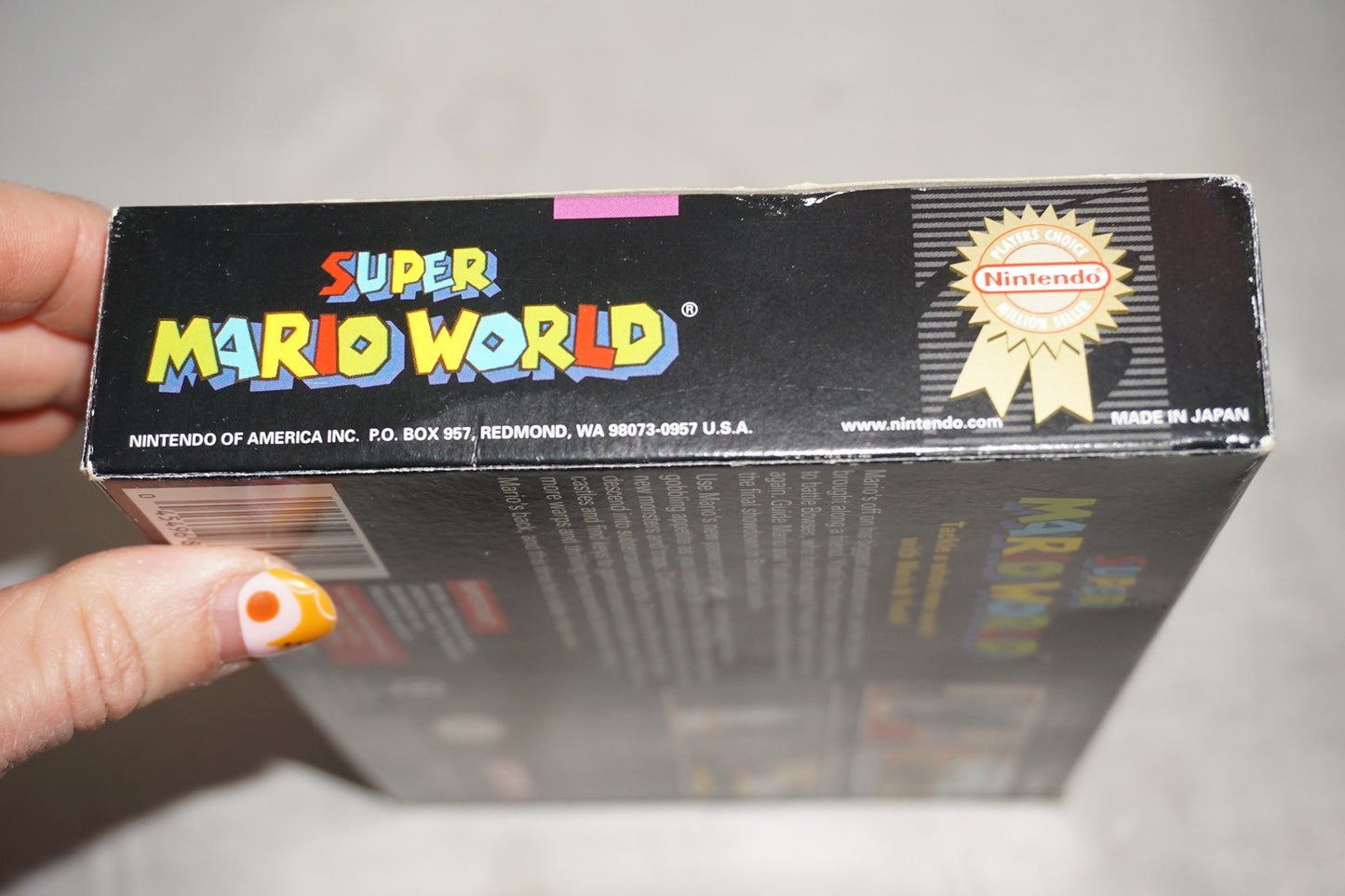 Super Mario World PC (Super Nintendo SNES) Complete in Box CIB