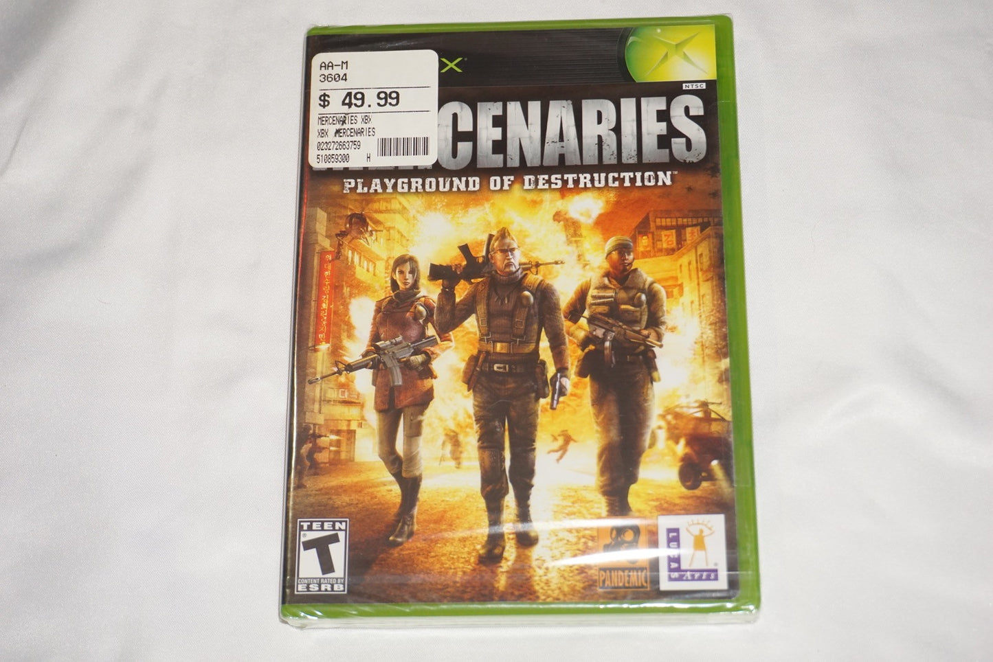 Mercenaries: Playground of Destruction (Microsoft Xbox) NEW Sealed