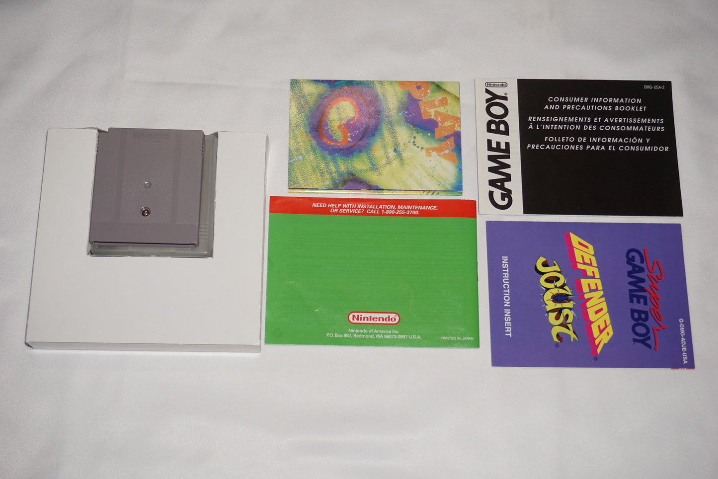 Arcade Classic 4: Defender and Joust (Nintendo Game Boy) Complete in Box CIB