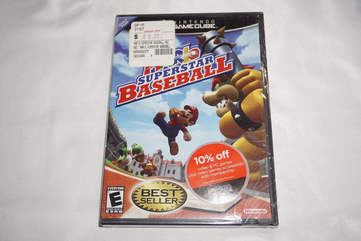 Mario Superstar Baseball (Nintendo Gamecube) NEW Sealed