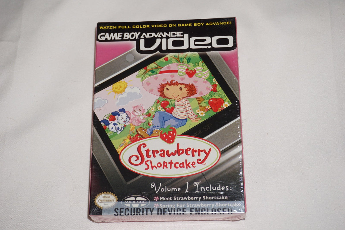 Strawberry Shortcake Volume 1 Video (Game Boy Advance GBA) NEW Sealed