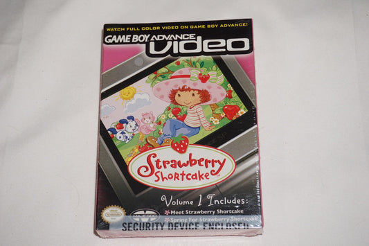Strawberry Shortcake Volume 1 Video (Game Boy Advance GBA) NEW Sealed