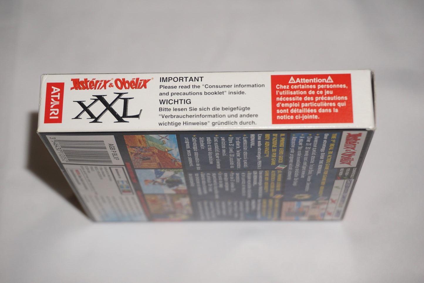 Asterix & Obelix Xxl (Gameboy Advance Game Boy GBA) Complete CIB PAL Import
