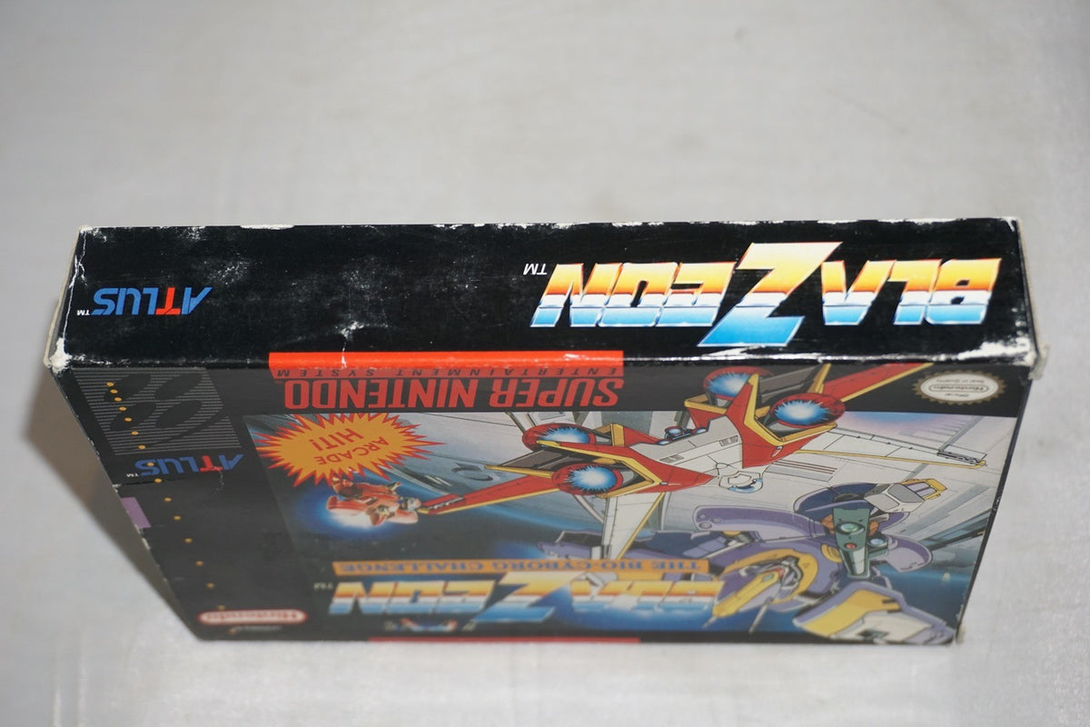 Blazeon (Super Nintendo SNES) with Box No Manual