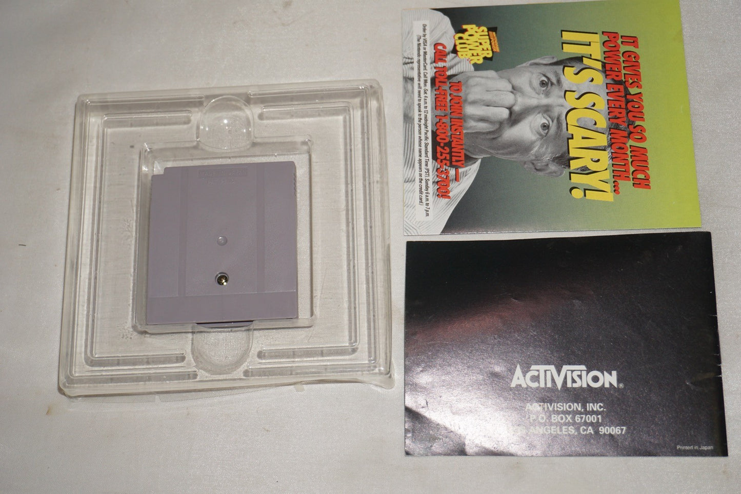 Real Ghostbusters (Nintendo Gameboy Game Boy GB) Complete CIB Authentic