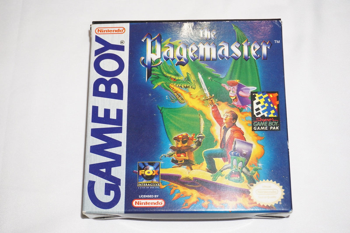 Pagemaster (Nintendo Game Boy Gameboy) Complete in Box w/ Reg CIB