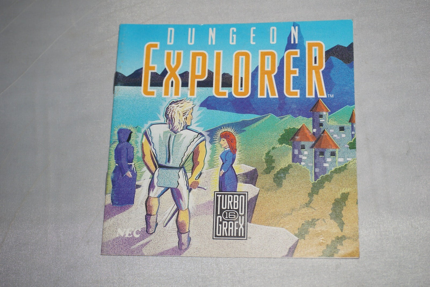 Dungeon Explorer (Turbo Grafx 16 Turbografx tg16) Manual ONLY NO GAME