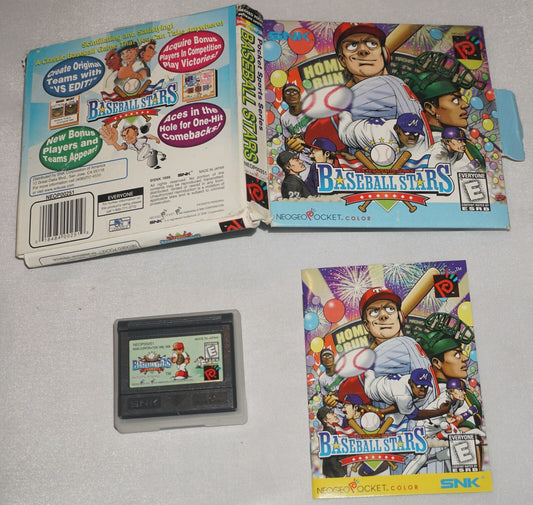 Baseball Stars (Neo Geo Pocket Color) Complete in Box CIB