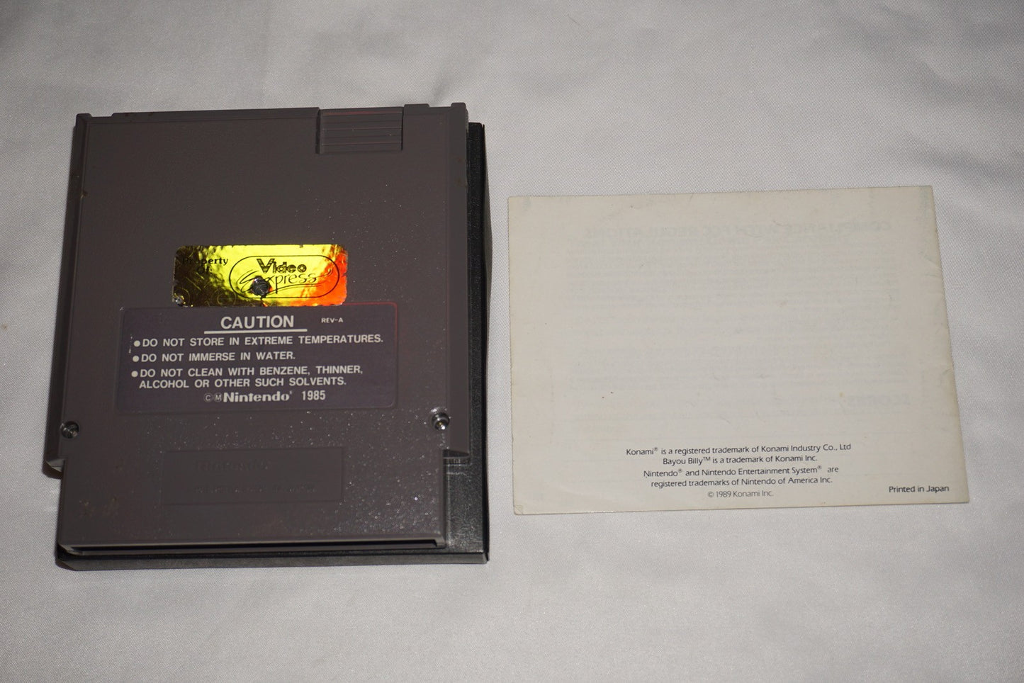 Adventures Of Bayou Billy (Nintendo NES) Complete in Box CIB
