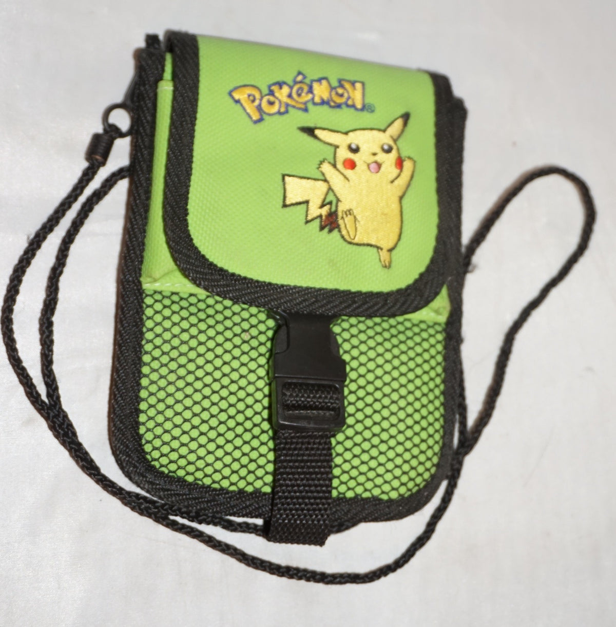 Pokemon Pikachu Lime Green Carrying Case (Nintendo Game Boy Color Gameboy)
