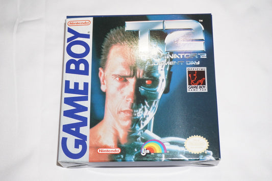T2 Judgment Day Terminator 2 (Game Boy Gameboy) Complete in Box w/ Reg CIB