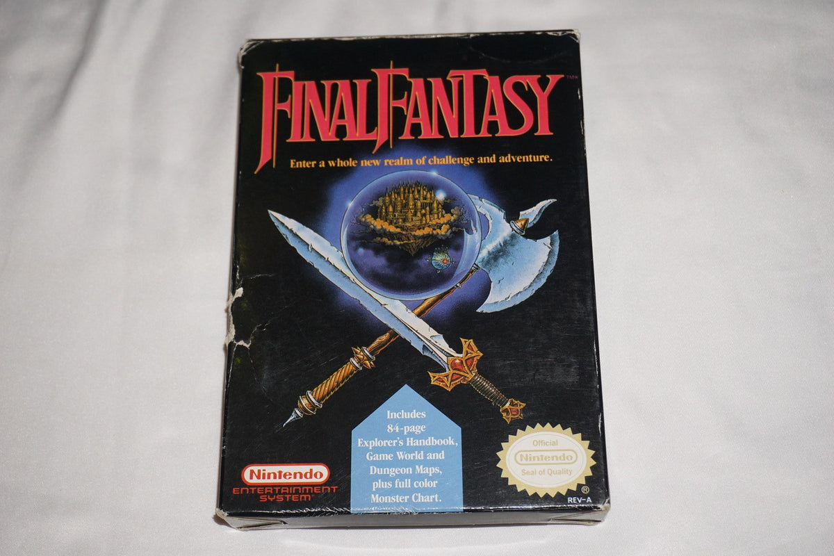 Final Fantasy (Nintendo NES) Complete in Box CIB