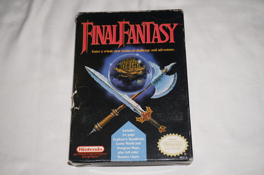 Final Fantasy (Nintendo NES) Complete in Box CIB