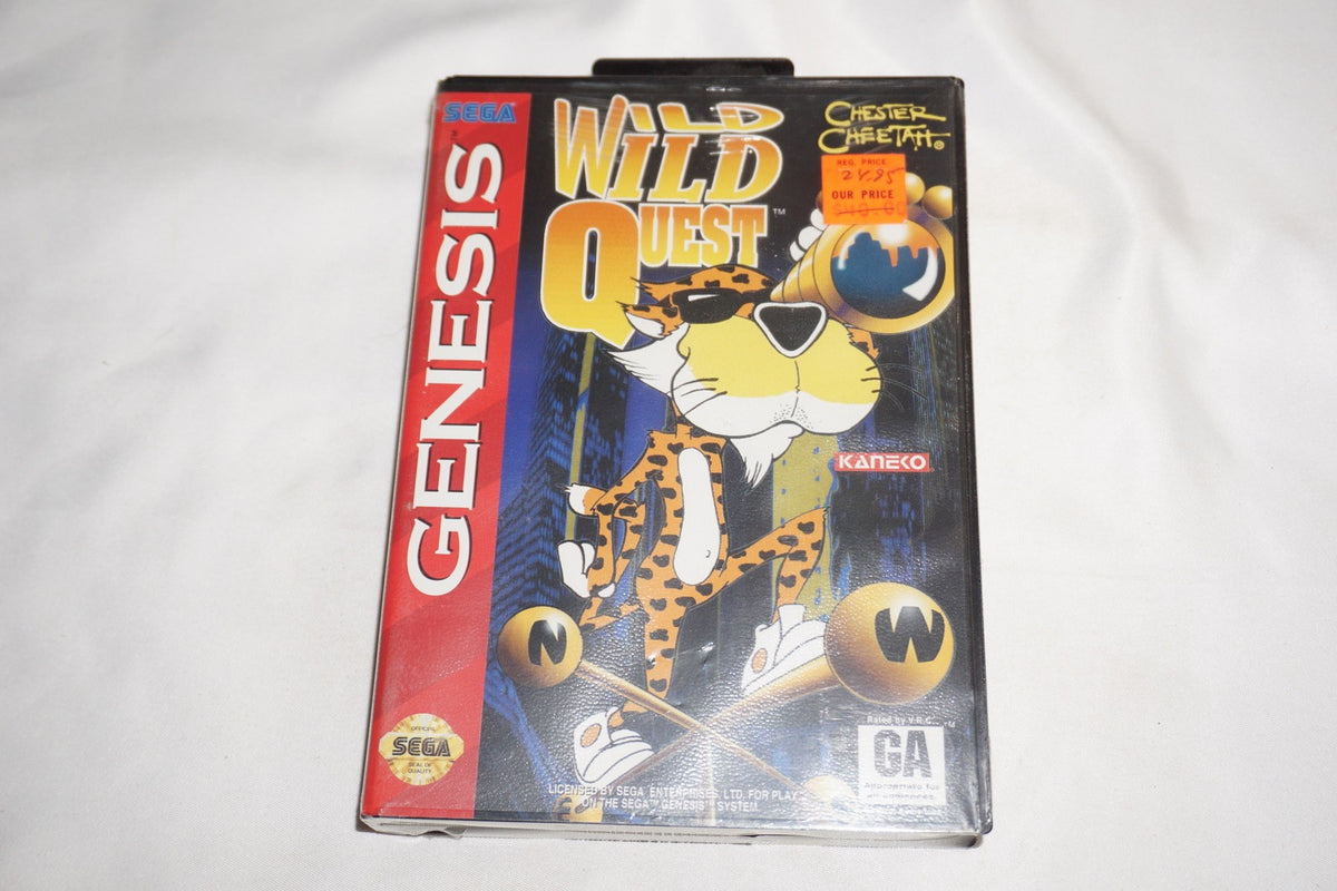 Chester Cheetah: Wild Wild Quest (Sega Genesis) NEW Sealed