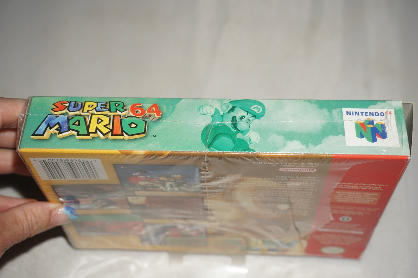 Super Mario 64 (Nintendo 64 N64) Complete in Box CIB Near Mint