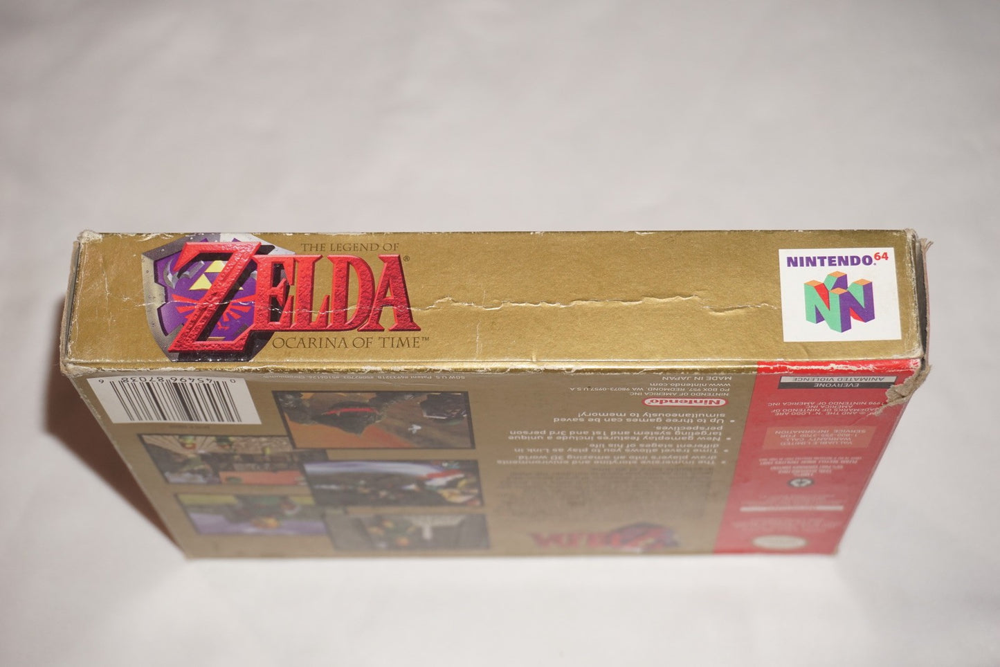 Legend of Zelda Ocarina of Time Collector's Gold (Nintendo 64 N64) Complete CIB