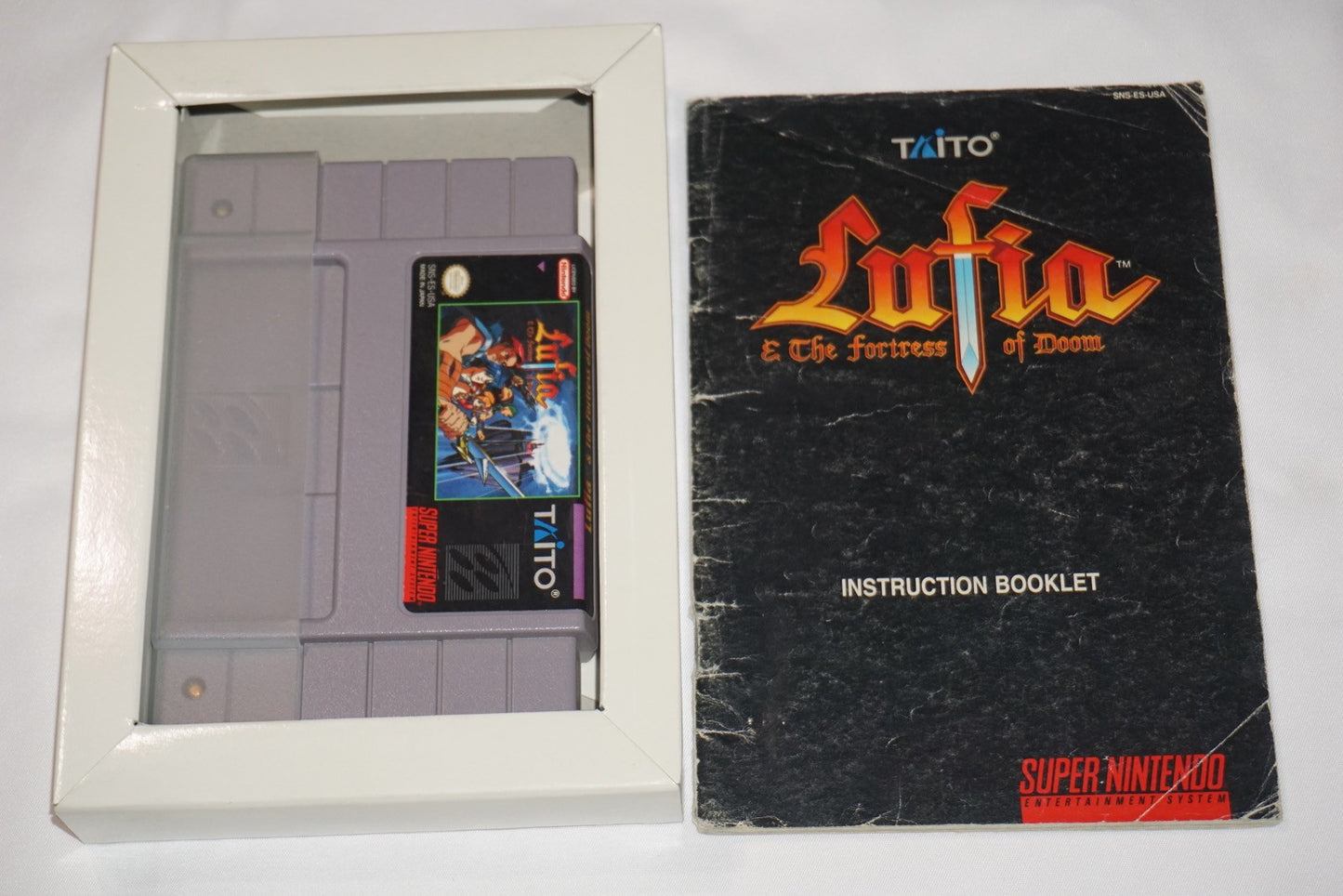Lufia and The Fortress of Doom (Super Nintendo SNES) Complete in Box CIB