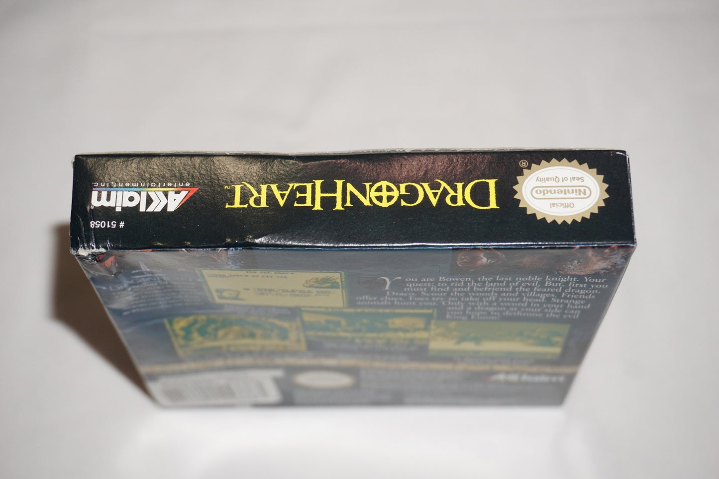 Dragon Heart (Nintendo Game Boy Gameboy) Complete in Box CIB
