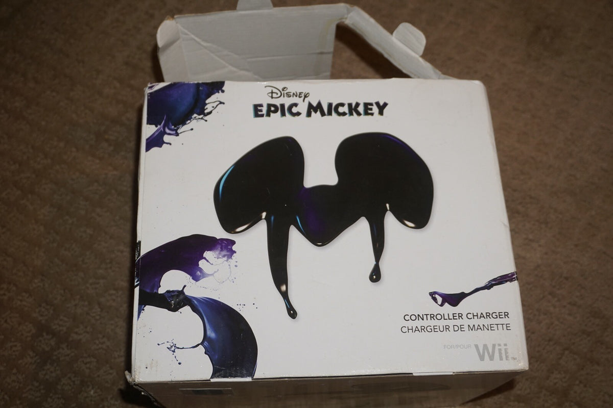 Epic Mickey Controller Charger (Nintendo Wii) NEW Toys R Us TRU