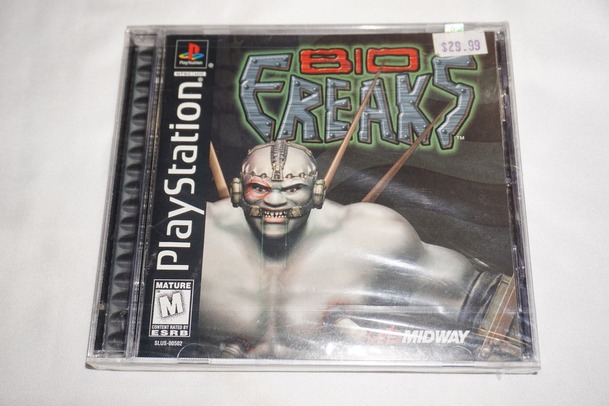 Bio Freaks F.R.E.A.K.S (Sony Playstation 1 ps1) NEW Sealed