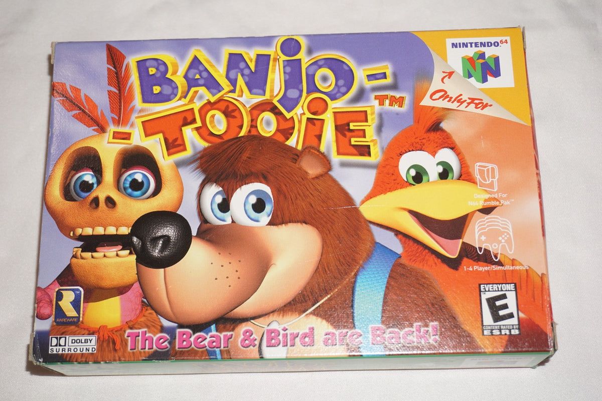 Banjo Tooie (Nintendo 64 N64) Complete in Box CIB Authentic