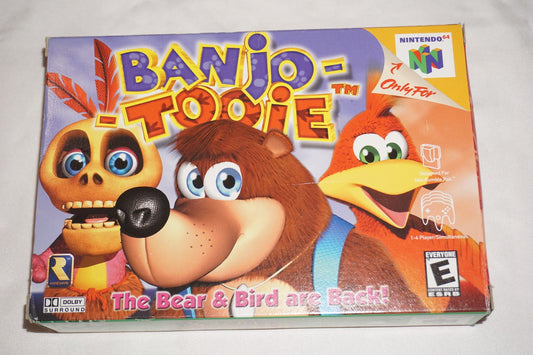 Banjo Tooie (Nintendo 64 N64) Complete in Box CIB Authentic