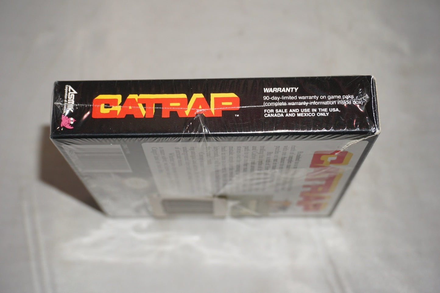 Catrap (Nintendo Gameboy Game Boy GB) Complete CIB Authentic