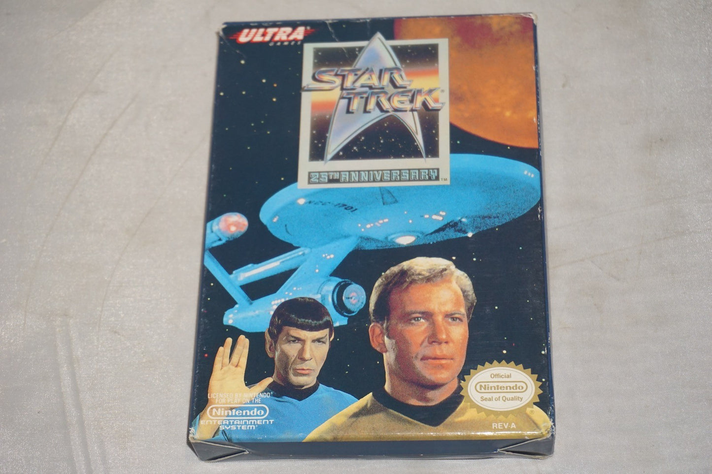 Star Trek 25th Anniversary (Nintendo NES) Complete in Box CIB