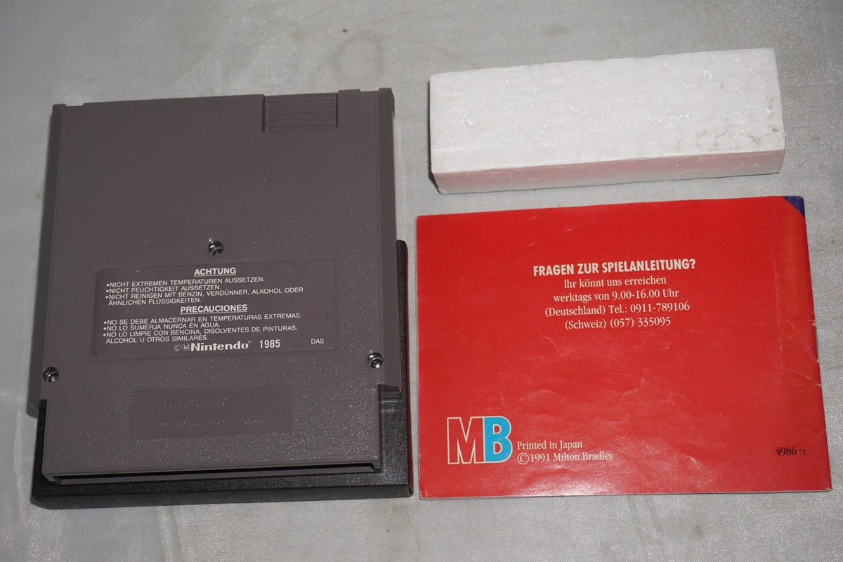 Corvette Zr-1 Challenge (Nintendo NES) Complete in Box CIB PAL B