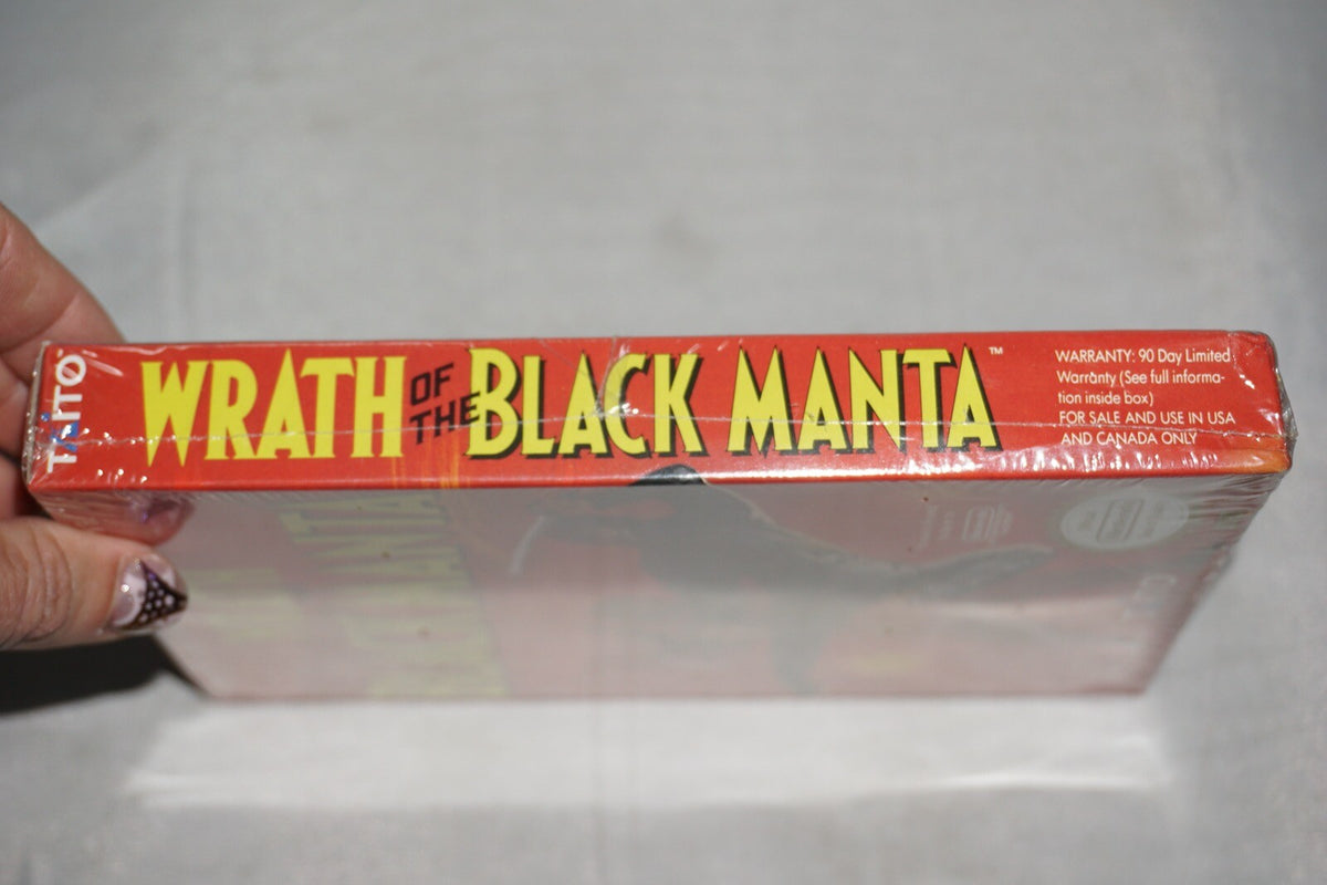 Wrath Of Black Manta (Nintendo NES) NEW Factory Sealed