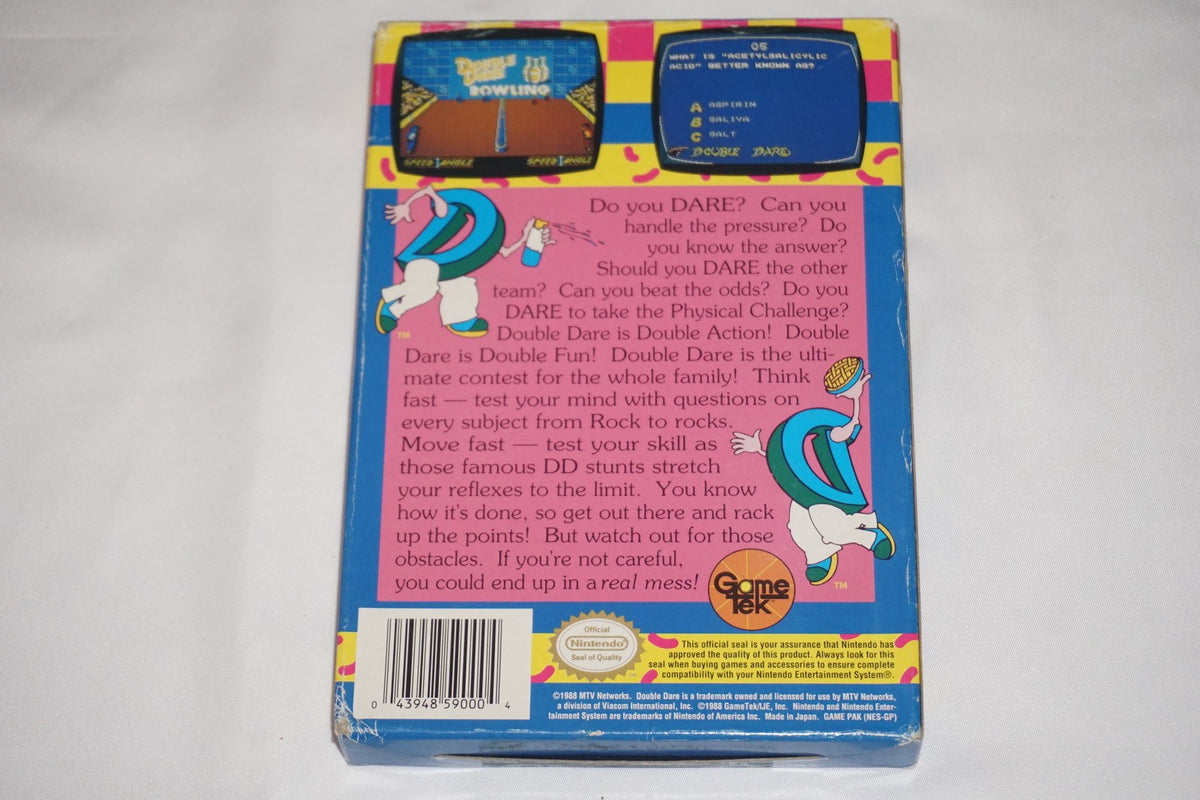 Double Dare (Nintendo NES) Complete in Box CIB