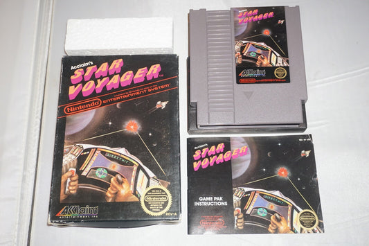 Star Voyager (Nintendo NES) Complete in Box CIB