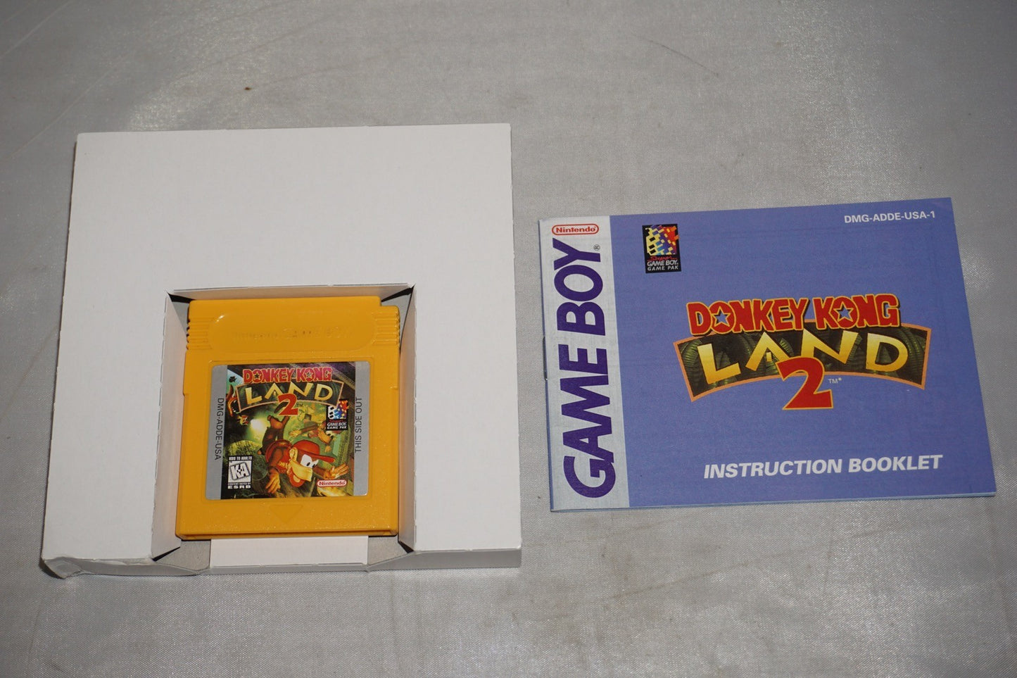 Donkey Kong Land 2 II (Nintendo Gameboy Game Boy GB) Complete CIB