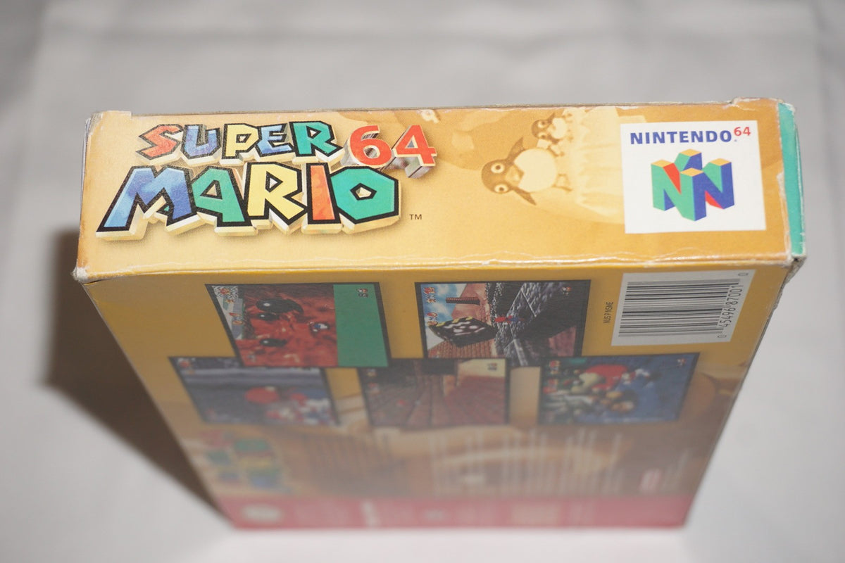 Super Mario 64 (Nintendo 64 N64) Complete in Box CIB Authentic
