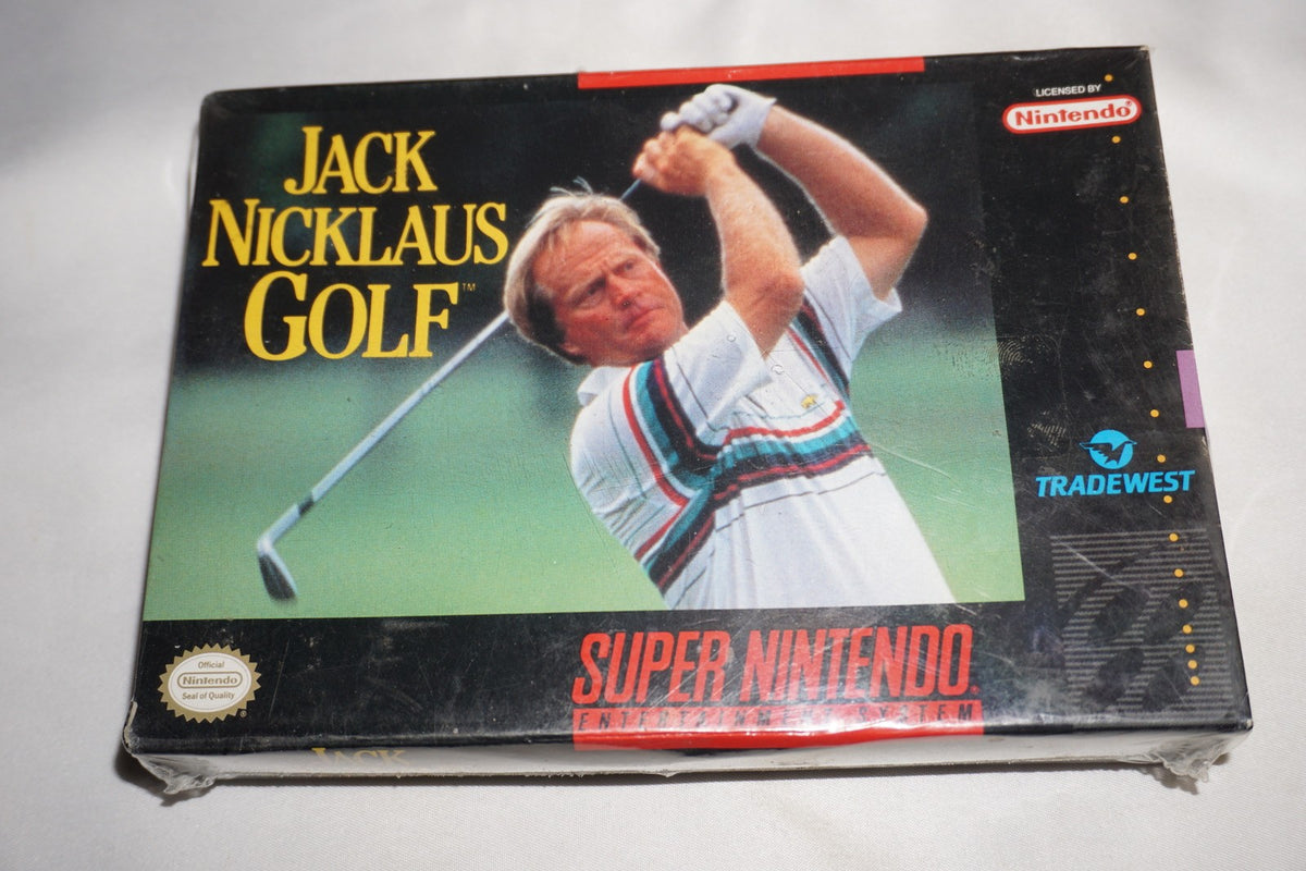 Jack Nicklaus' Golf (Super Nintendo SNES) NEW Sealed