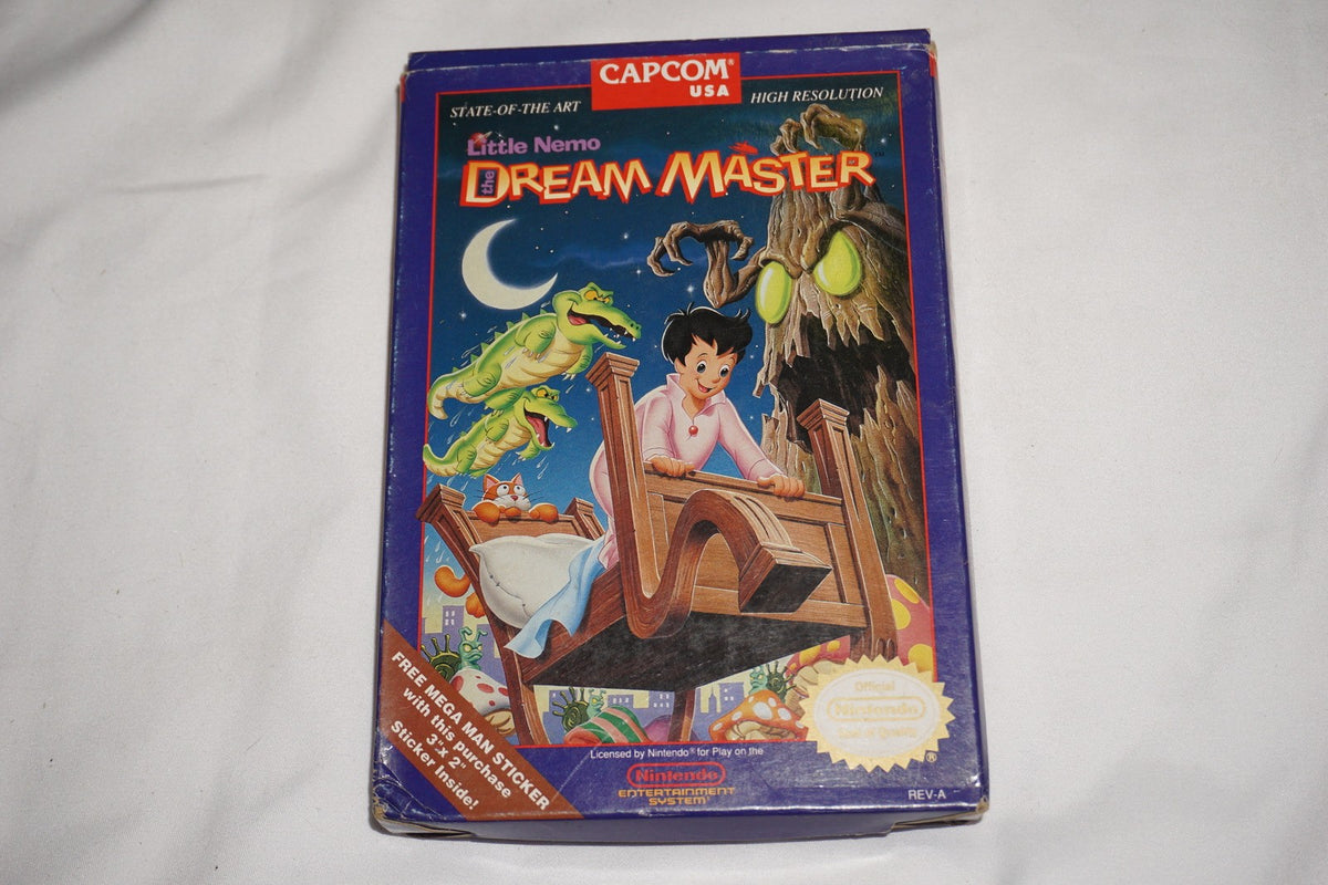 Little Nemo Dream Master (Nintendo NES) Complete in Box CIB