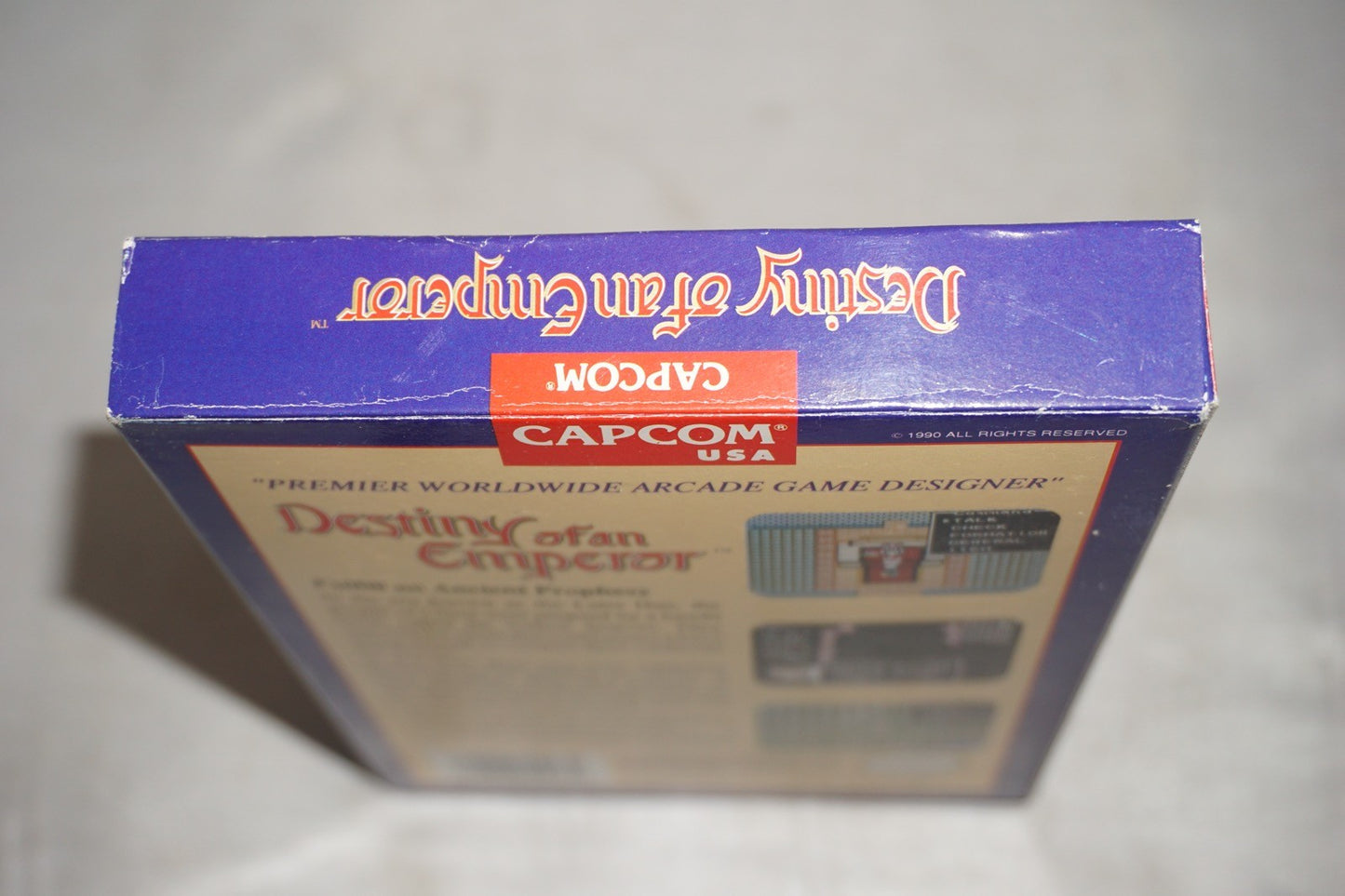 Destiny Of An Emperor (Nintendo NES) Complete in Box CIB