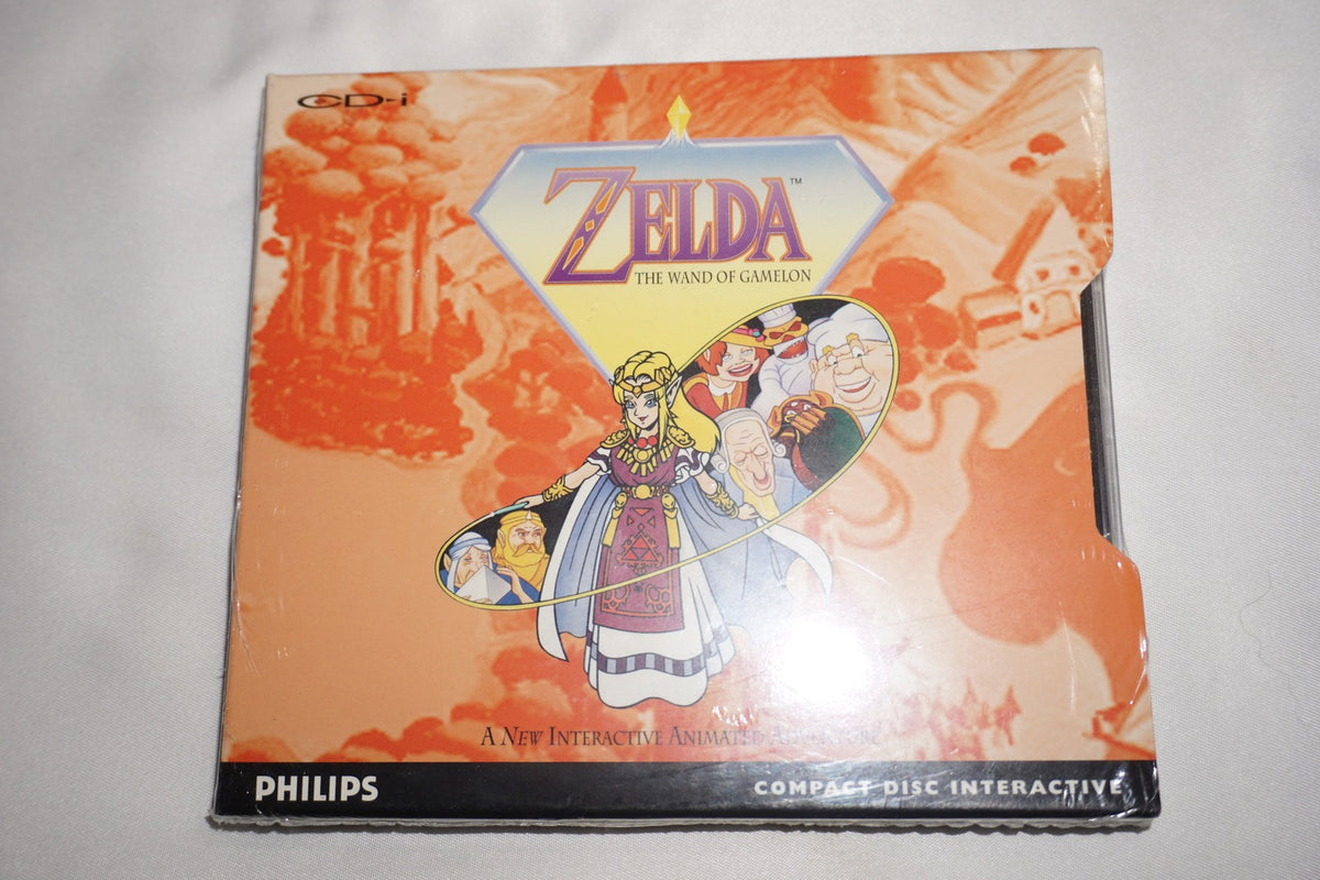 Zelda: The Wand of Gamelon (Philips CD-i) NEW Sealed w/ Sleeve