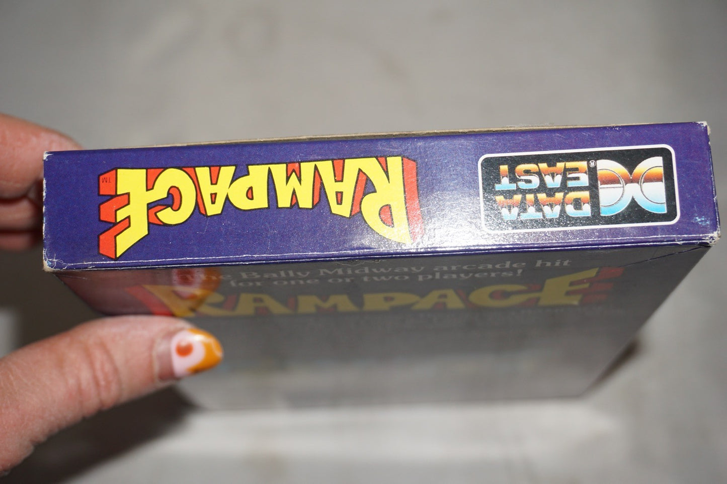 Rampage (Nintendo NES) Complete in Box CIB
