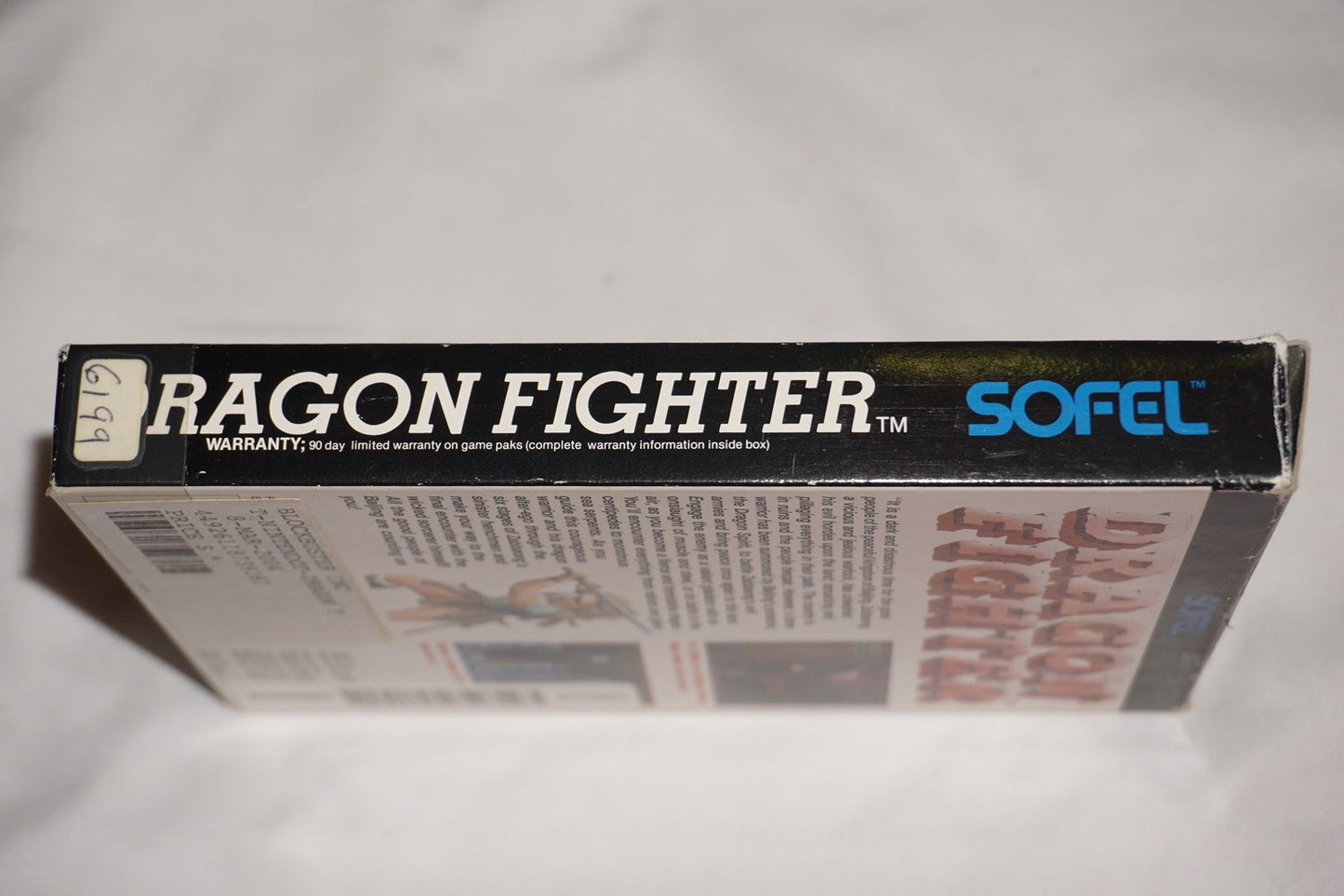 Dragon Fighter (Nintendo NES) Complete in Box CIB