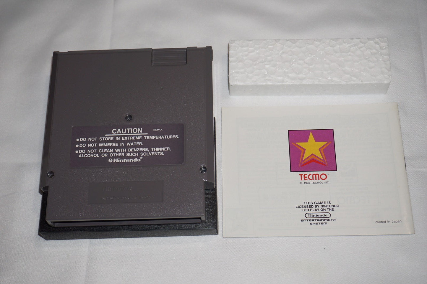 Tecmo Star Force (Nintendo NES) Complete in Box CIB