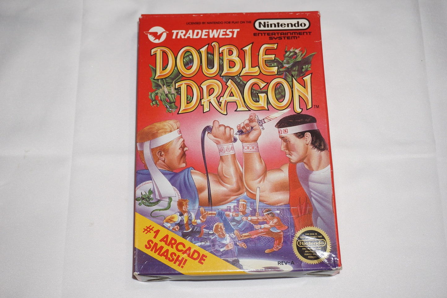 Double Dragon 1 (Nintendo NES) Complete in Box CIB