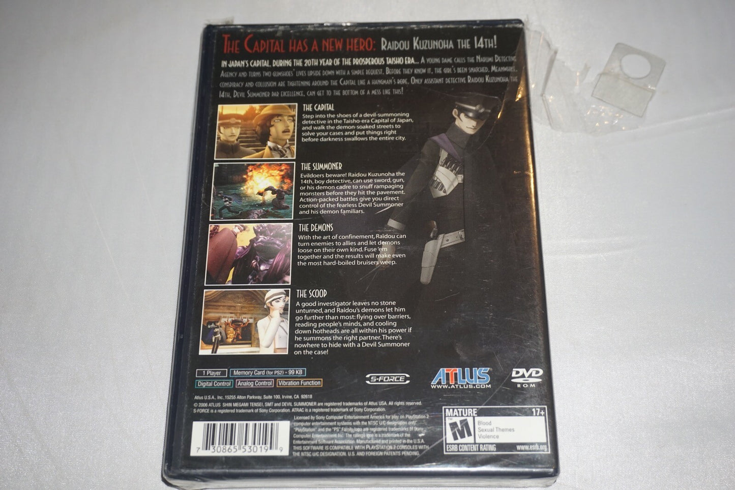 Shin Megami Tensei Devil Summoner 1 (Sony Playstation 2 ps2) NEW Factory Sealed