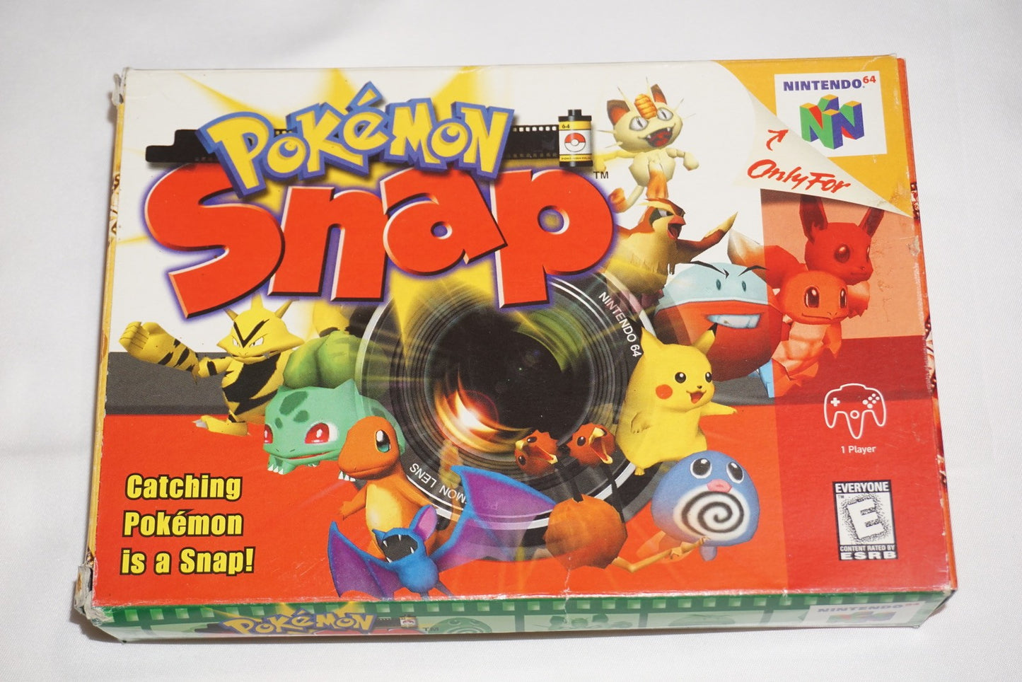 Pokemon Snap (Nintendo 64 N64) Complete in Box CIB