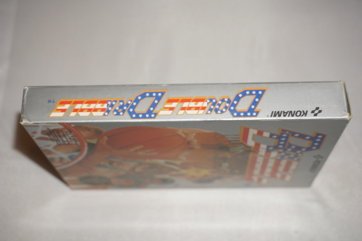 Double Dribble (Nintendo NES) Complete in Box CIB Near Mint