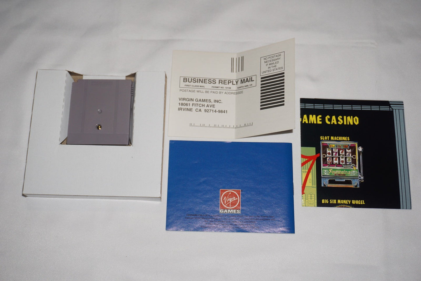 Caesars Palace (Nintendo Game Boy) Complete in Box w/ Reg CIB