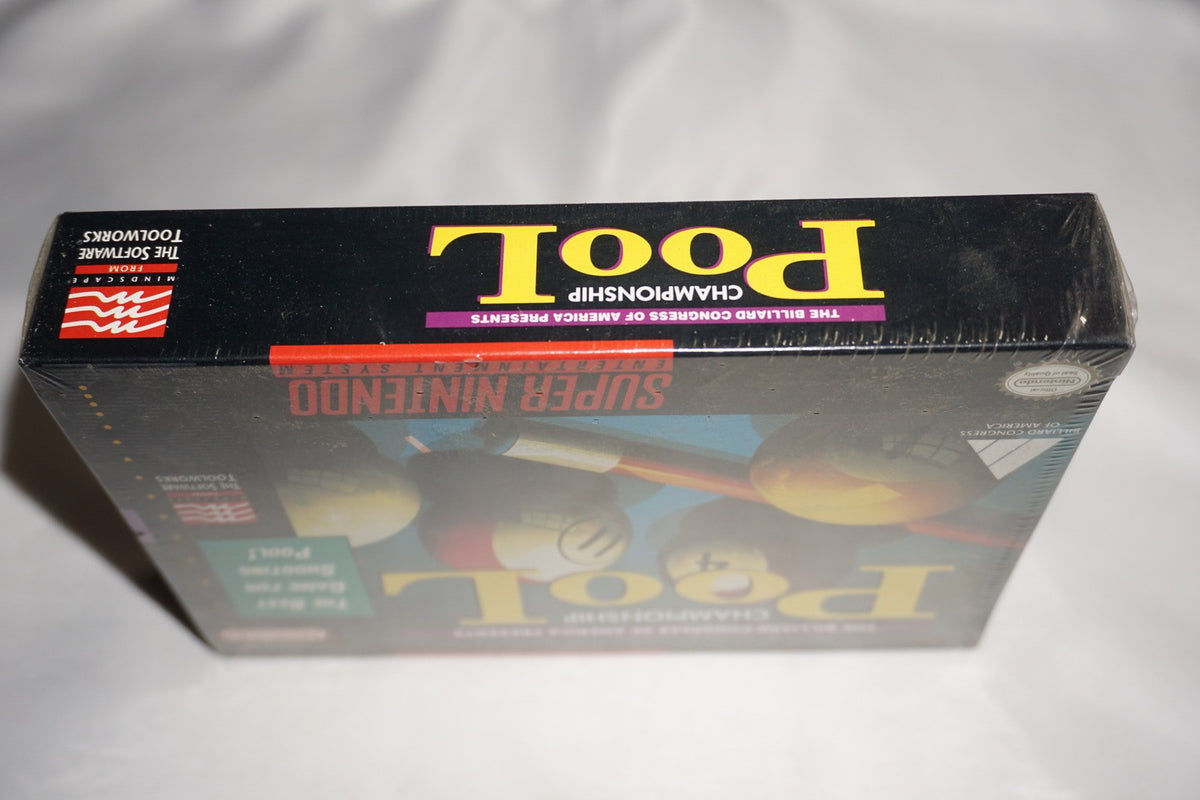 Championship Pool (Super Nintendo SNES) NEW Sealed